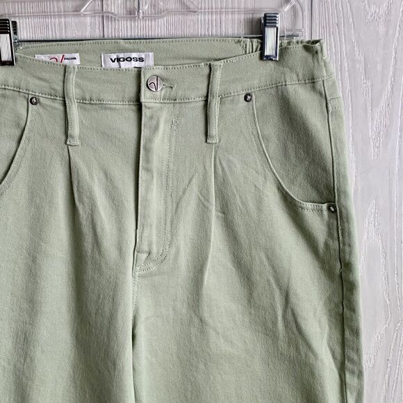 Vigoss Ace High Rise Axl Balloon Pant Green 30 NWT - Picture 3 of 6